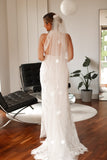 3D Flower Wedding Veil - Velo Bianco