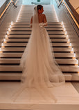 Luxury Glitter Cathedral Wedding Veil