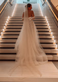 Luxury Glitter Cathedral Wedding Veil - Velo Bianco