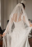 Luxury Chapel Wedding Veil - Velo Bianco