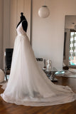 Detachable Organza Bridal Overskirt - Velo Bianco