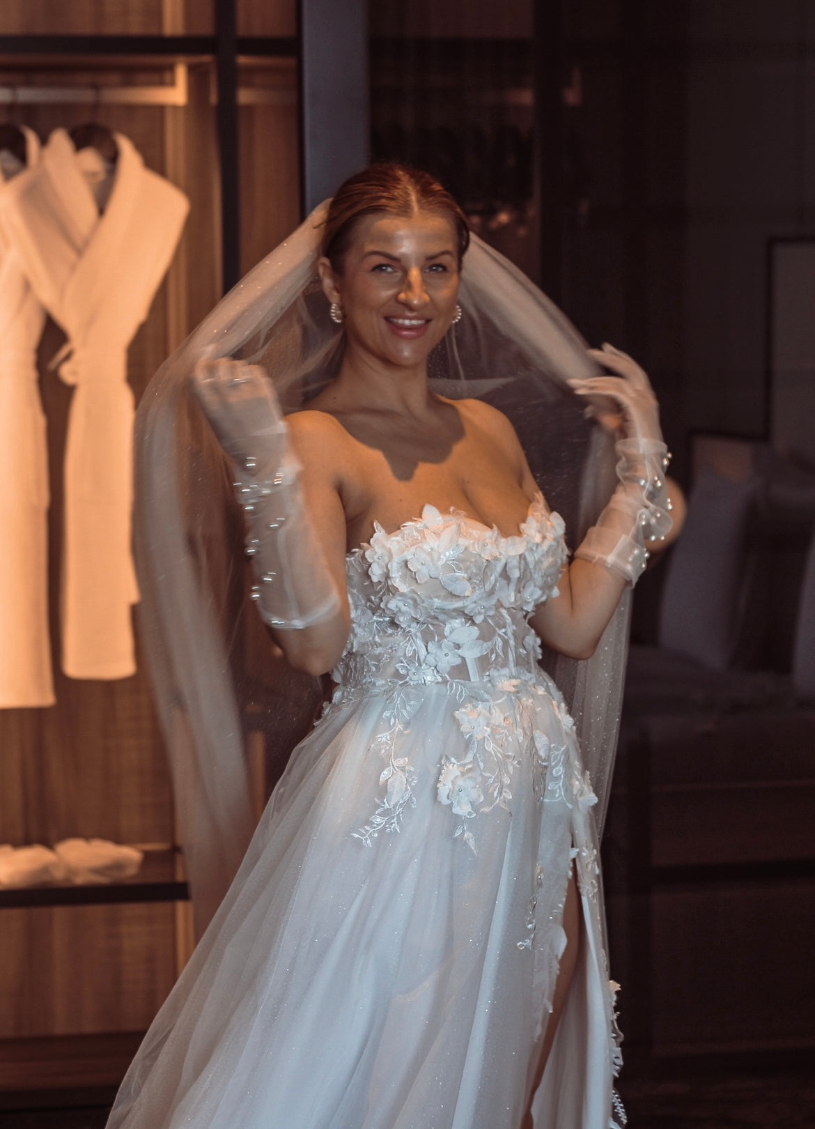 Sofia - Luxury Boho Bridal Gown - Velo Bianco