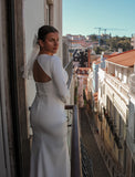 Chloe Crepe Bridal Gown