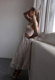 Mini Sequin Reception Dress - Velo Bianco