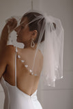Handmade Heart Wedding Veil - Velo Bianco