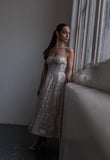 Mini Sequin Reception Dress - Velo Bianco