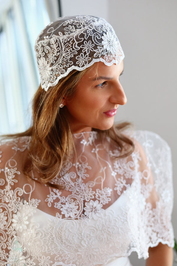 Juliette Bridal Cap