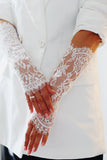 Chantilly Lace Wedding Sleeves