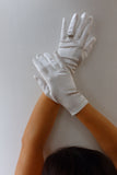 Plain Satin Bridal Gloves