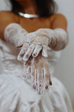 Long Lace Bridal Gloves