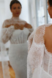 Wide Chantilly Lace Bridal Scarf