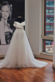 Bridal Layered Tulle Overskirt