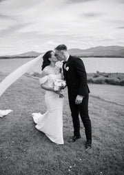Orla ~ Luxury Crepe Wedding Dress