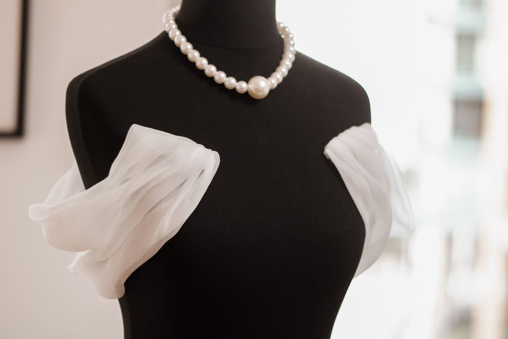 Luxury Silk Wedding Dress Straps – Velo Bianco