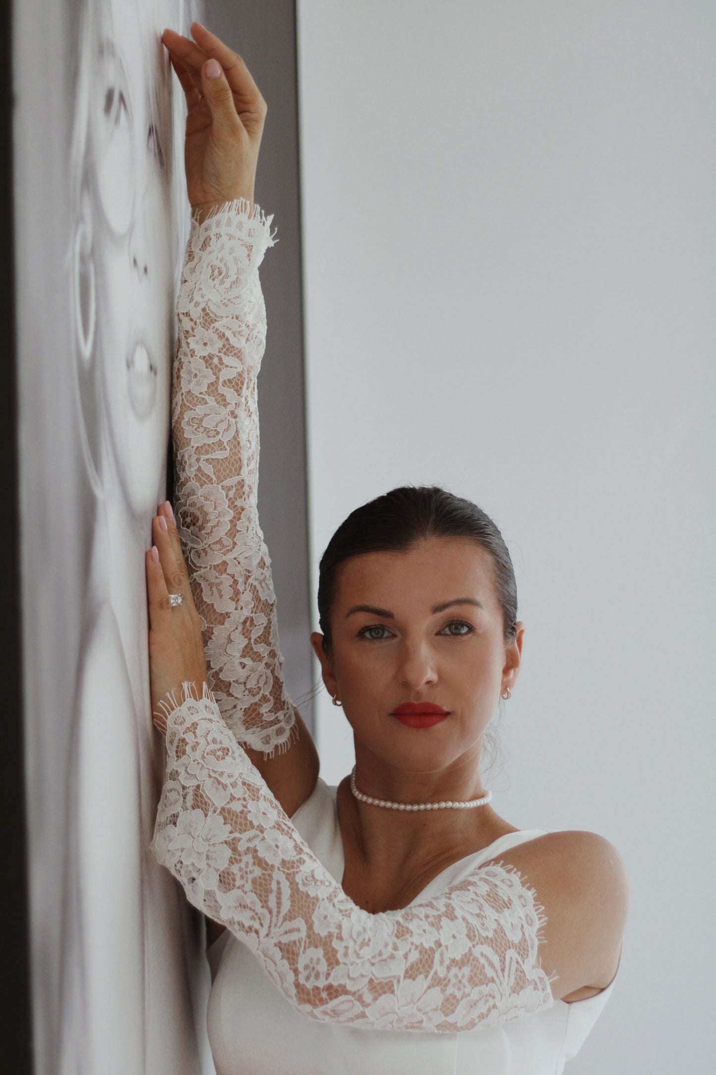 Detachable Lace Bridal Sleeves