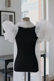 Organza Puff Wedding Sleeves