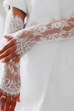 Chantilly Lace Wedding Sleeves