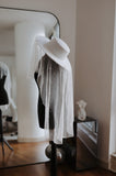 White Bridal Hat with Pearl Veil