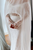 Luxury Chiffon Bridal Cape
