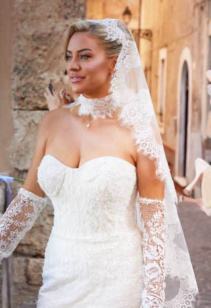 Lace Bridal Choker