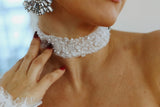 Sequin Sparkly Bridal Choker