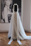 Silk Chiffon Bridal Scarf