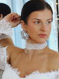 Sequin Sparkly Bridal Choker
