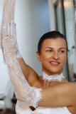 Chantilly Lace Bridal Gloves