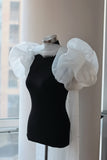 Organza Puff Wedding Sleeves