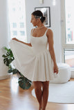 Introducing Mini Hope – the latest addition to our luxury crepe wedding dress collection, now in an elegant mini version. This chic basque waist bridal gown reimagines a classic trend, offering the same signature V-shaped waistline that’s captivating brides, but with a playful, contemporary twist. Designed to exude charm and sophistication, the Mini Hope is perfect for brides seeking a refined yet modern statement.