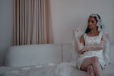 Kylie Mini Satin Wedding Dress