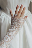 Chantilly Lace Wedding Sleeves