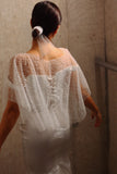 Luxury Pearl and Sequin Cape