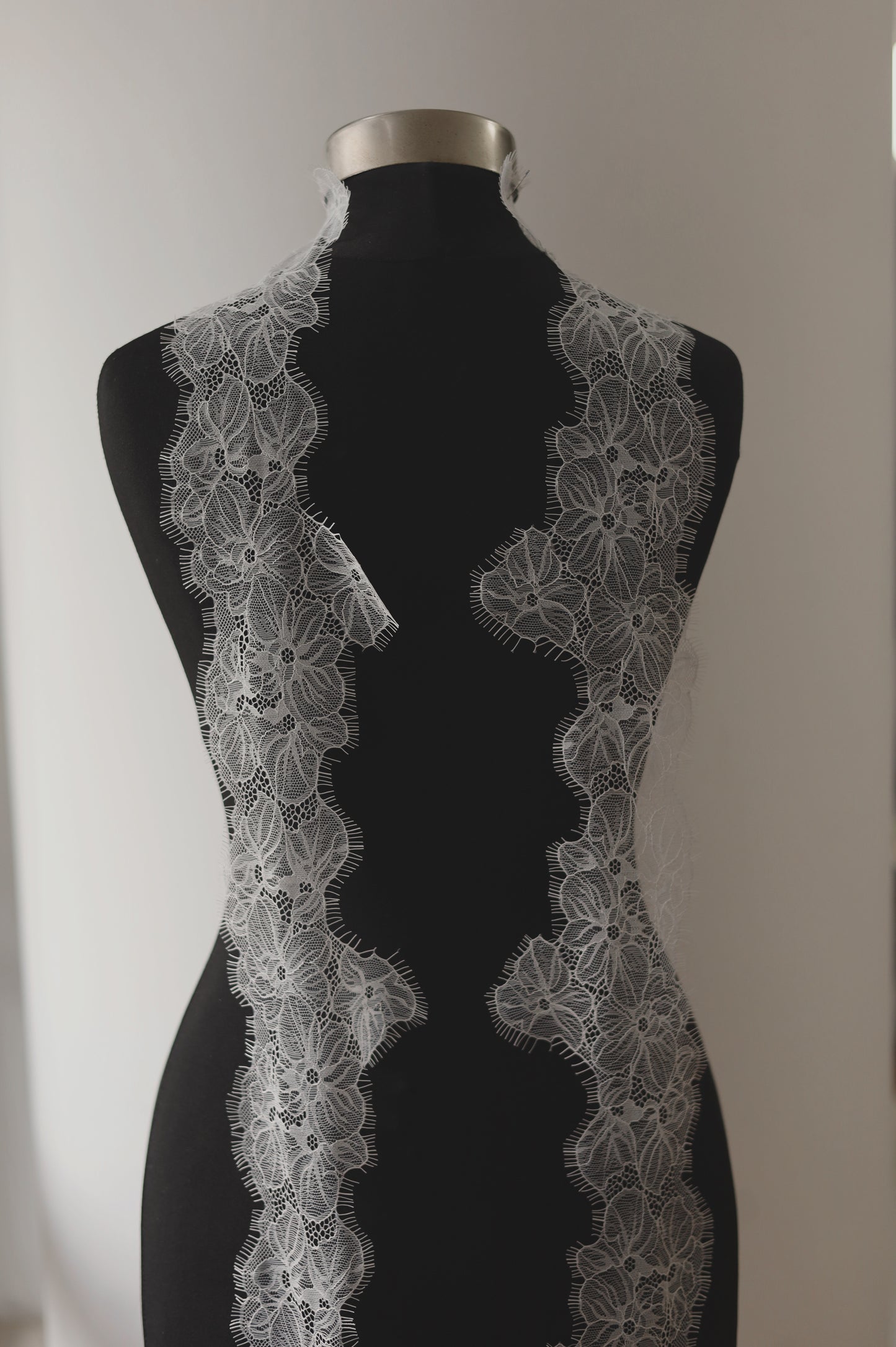 French Lace Bridal Scarf