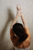 Pearl Tulle Bridal Gloves