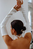 Detachable Soft Satin Bridal Sleeves