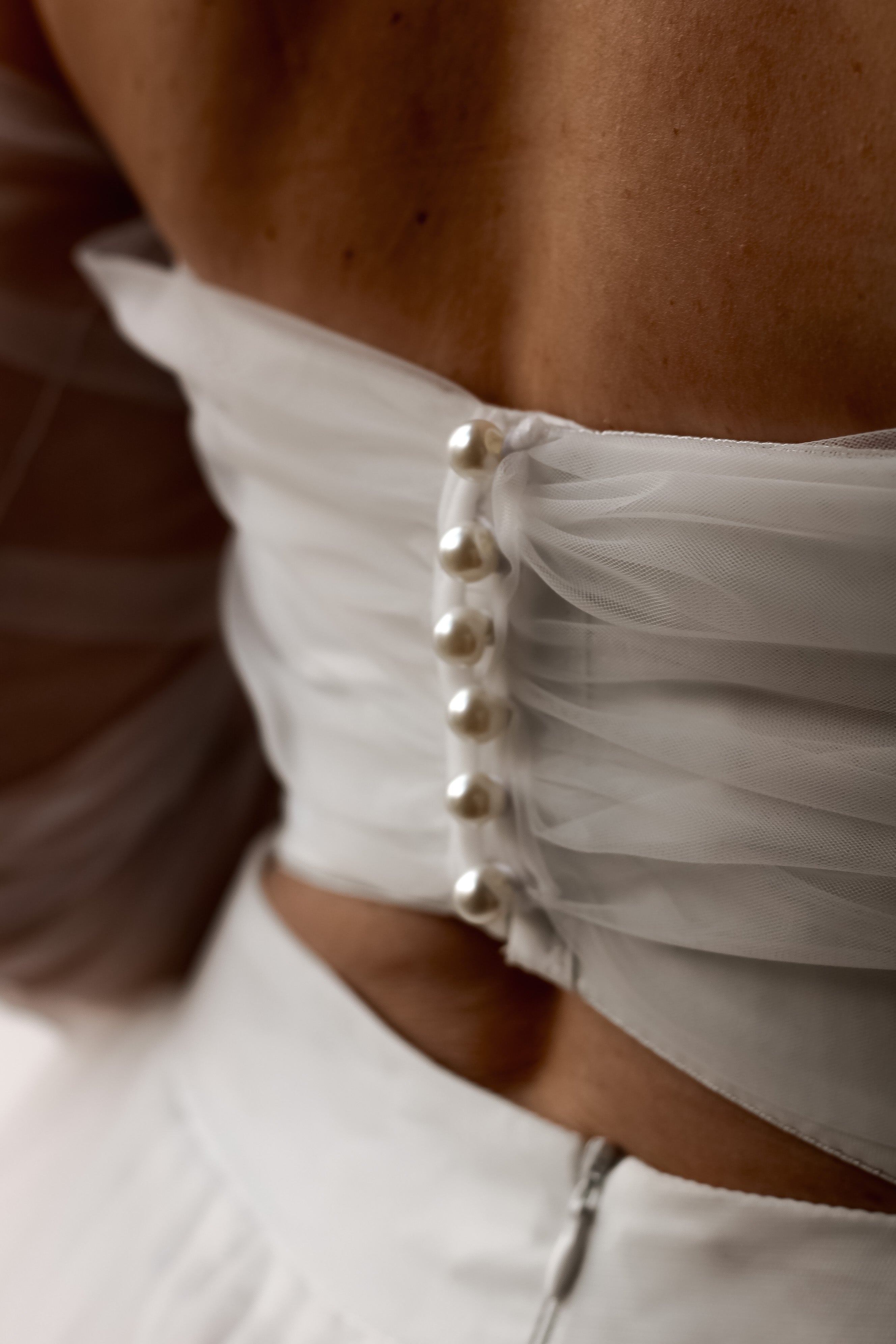 Detachable Bridal Sleeves & Shawl Set