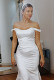 Bridget ~ Satin Corset Bridal Dress