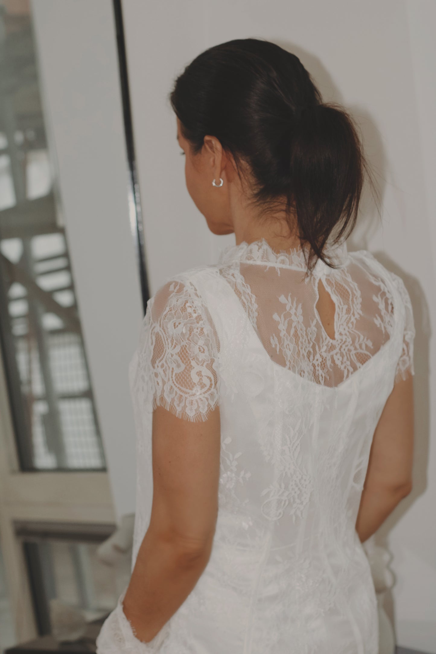 Chantilly Lace Mini Dress