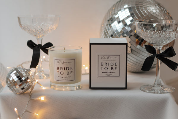 Bride To Be Candle – Velo Bianco