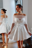 Luxury Tulle Shawl & Sleeve Set