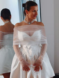 Luxury Tulle Shawl & Sleeve Set