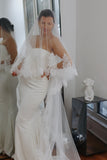 Chantilly Lace Drop Wedding Veil