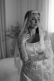 Chantilly Lace Chapel Wedding Veil