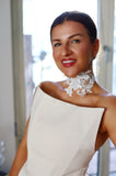Luxury Floral Lace Bridal Choker