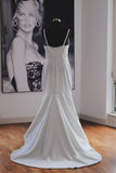 Rose Square Neckline Bridal Gown