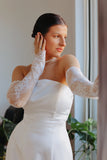 Chantilly Lace Wedding Sleeves