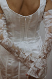 Luxury Detachable Rosie Lace Wedding Sleeves with Sequins