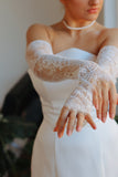 Chantilly Lace Wedding Sleeves