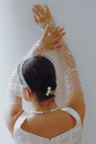 Luxury Sequin Appliqué Wedding Sleeves